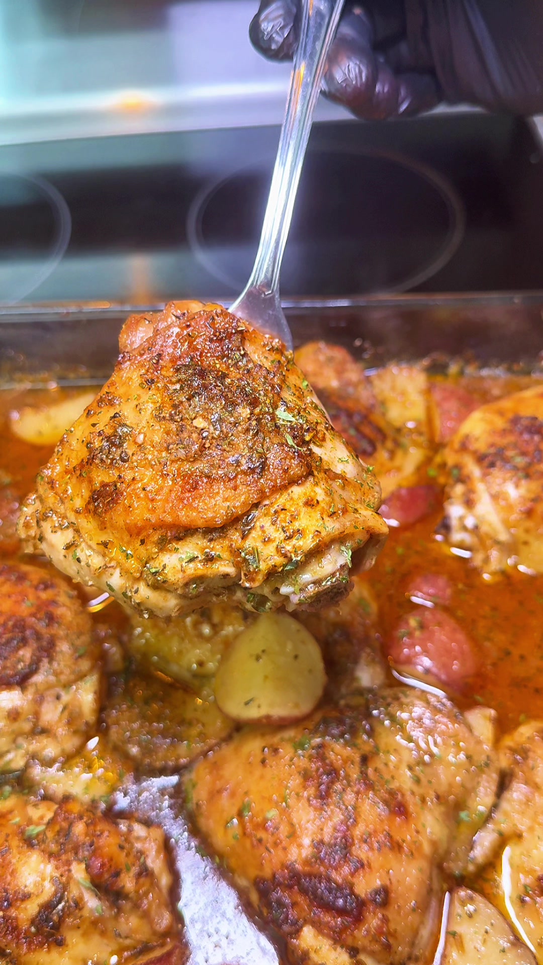 Baked Italian Chicken and Potatoes by Bebekitchen6