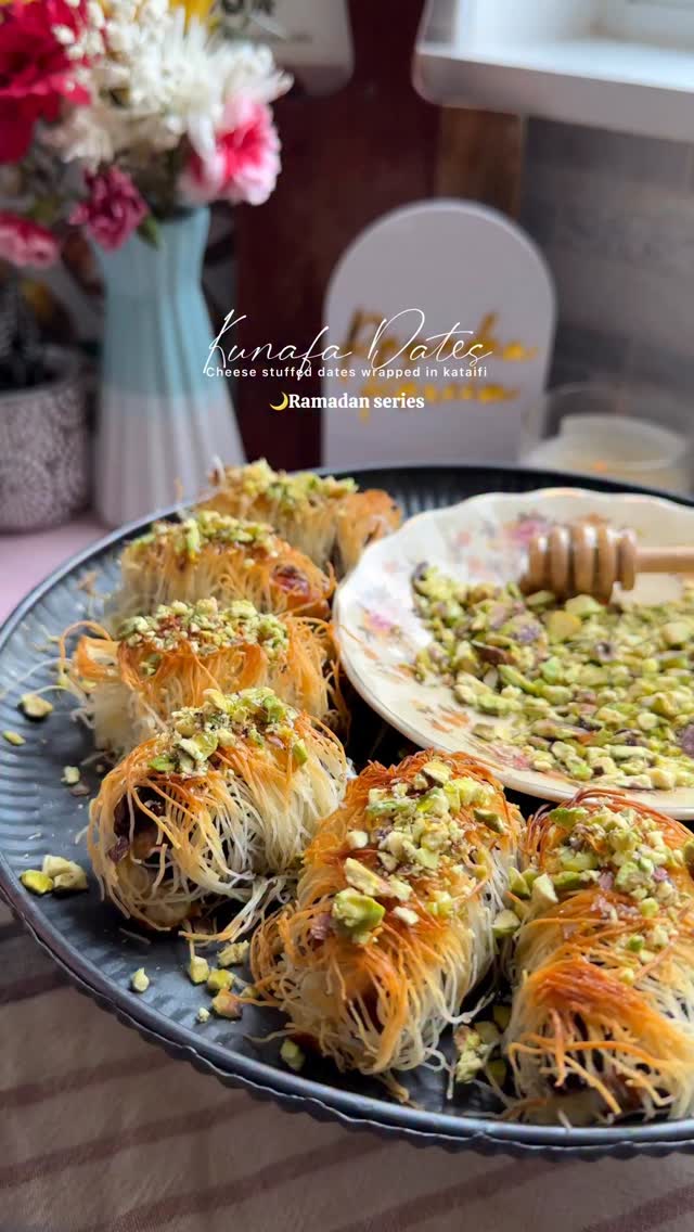 Kunafa Dates by Mygourmetstory