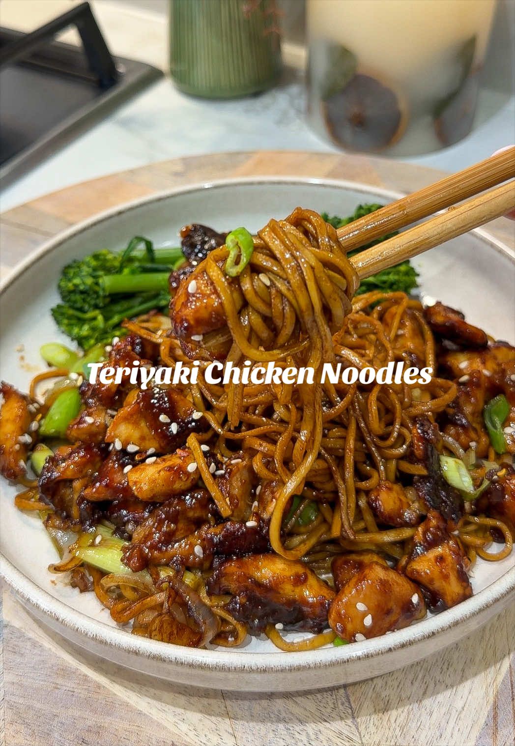 Teriyaki Chicken Noodle Bowls by Kimberlys Journey