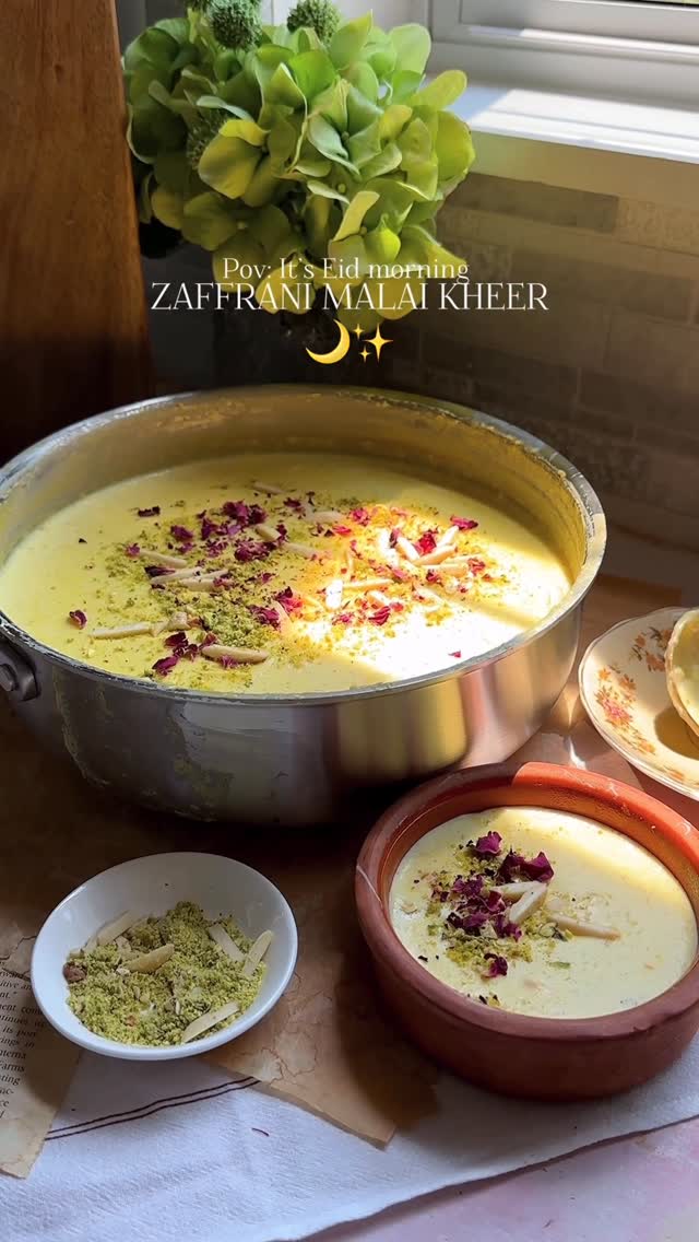 Zaffrani Malai Kheer by Mygourmetstory