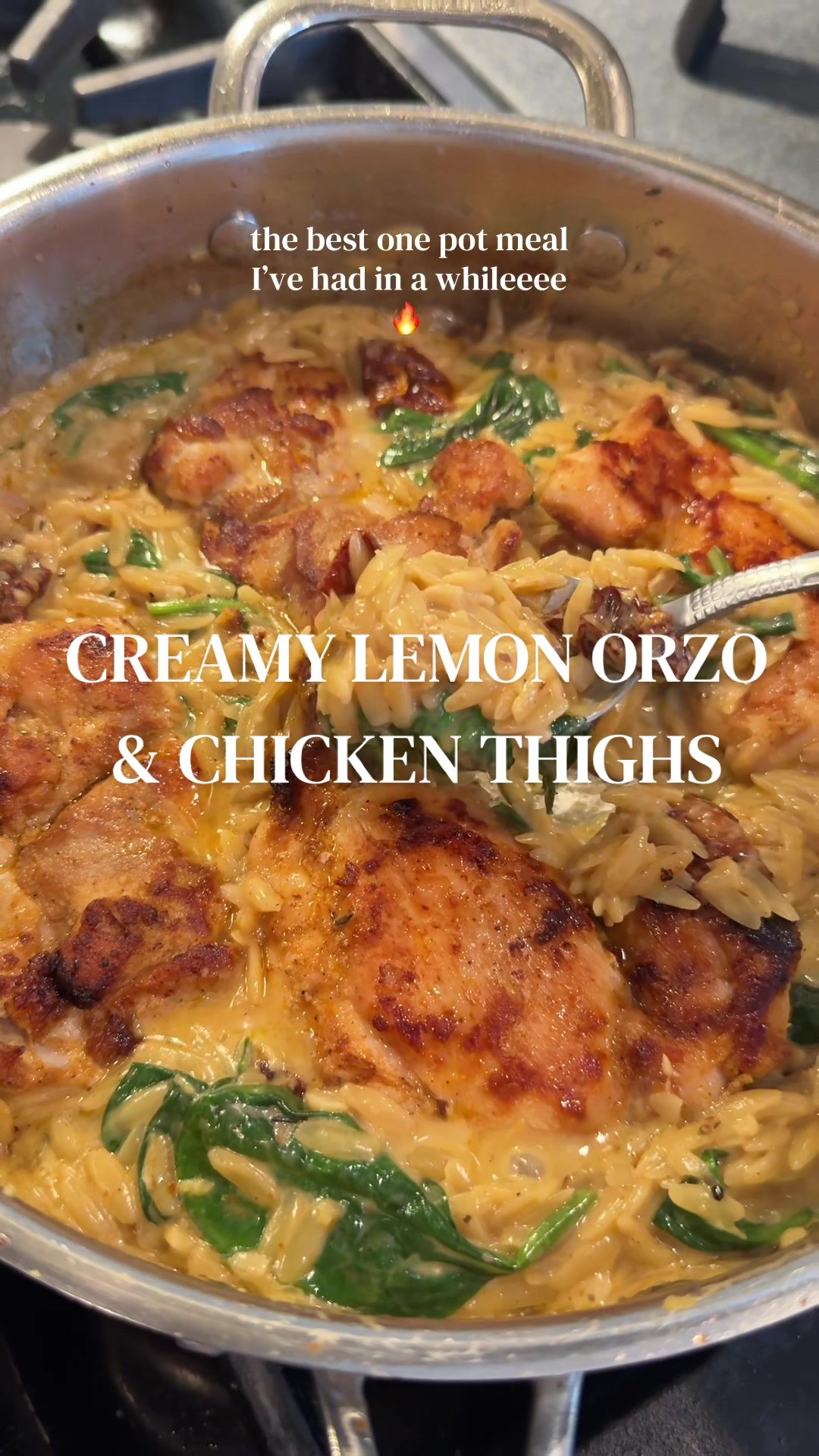 Cream Lemon Orzo Chicken Thighs by Rachlowtox
