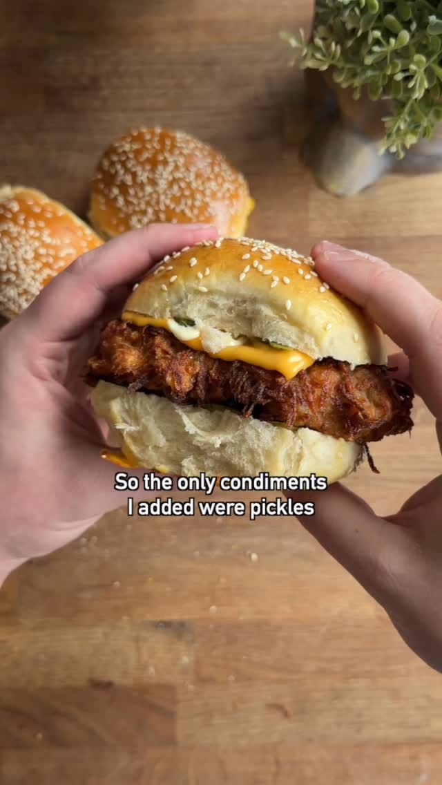 Hash Brown Chicken Sandwich by Shef Phoenix
