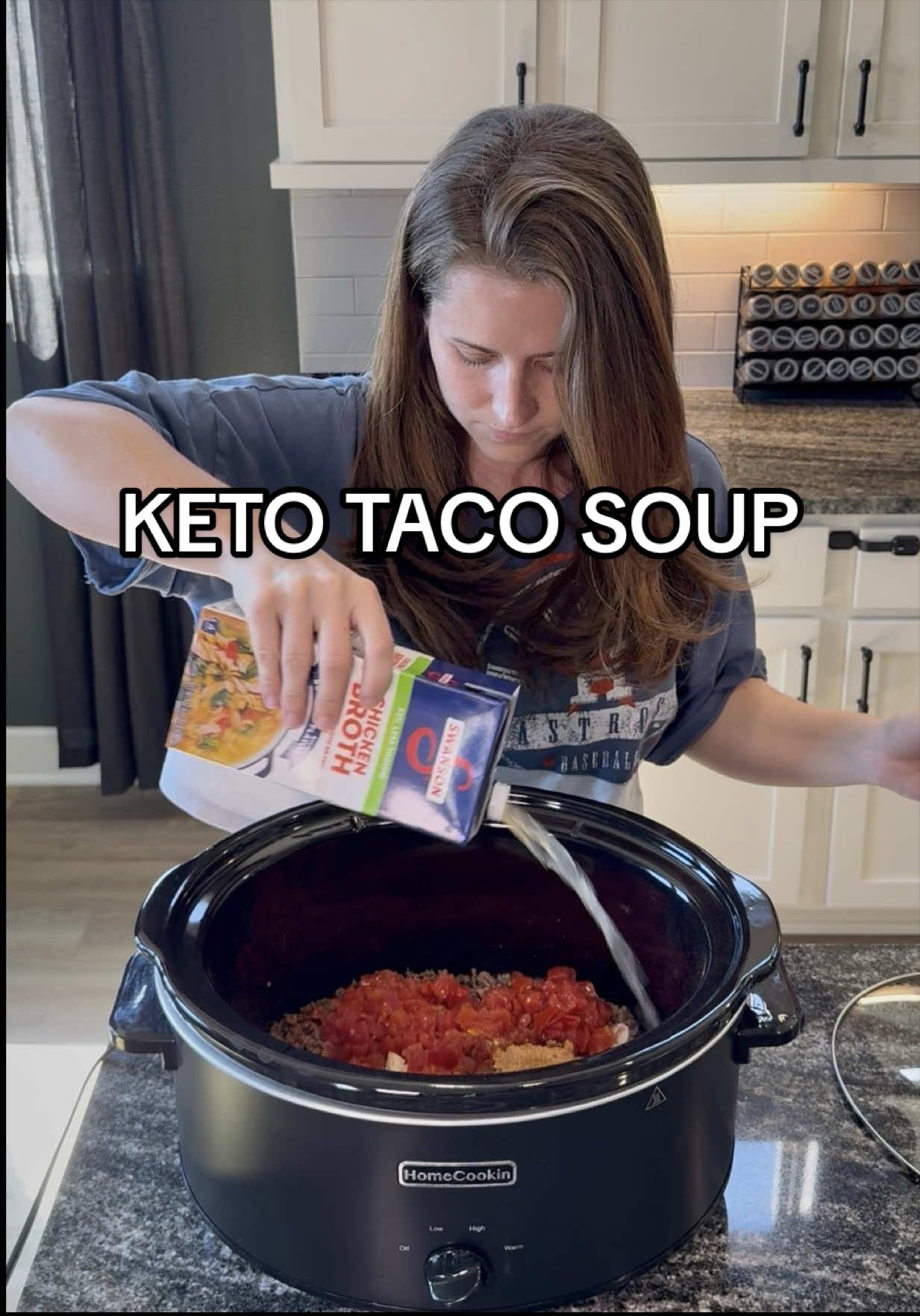 Slow Cooker Creamy Taco Soup by Cookingwithmurph