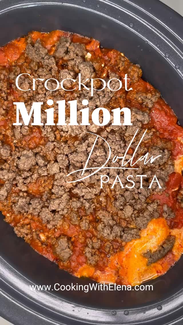Crockpot Million Dollar Pasta by Stress Free Recipes