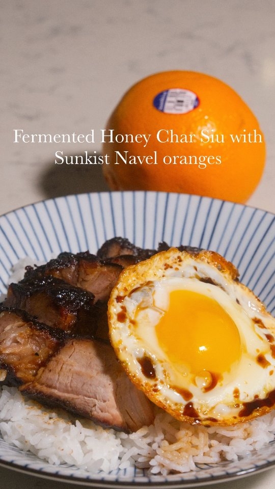Orange Char Siu Pork by Foodhubandrew