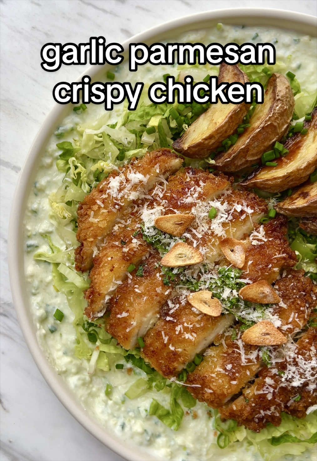 Garlic Parmesan Crispy Chicken by Inmykitchen Uk