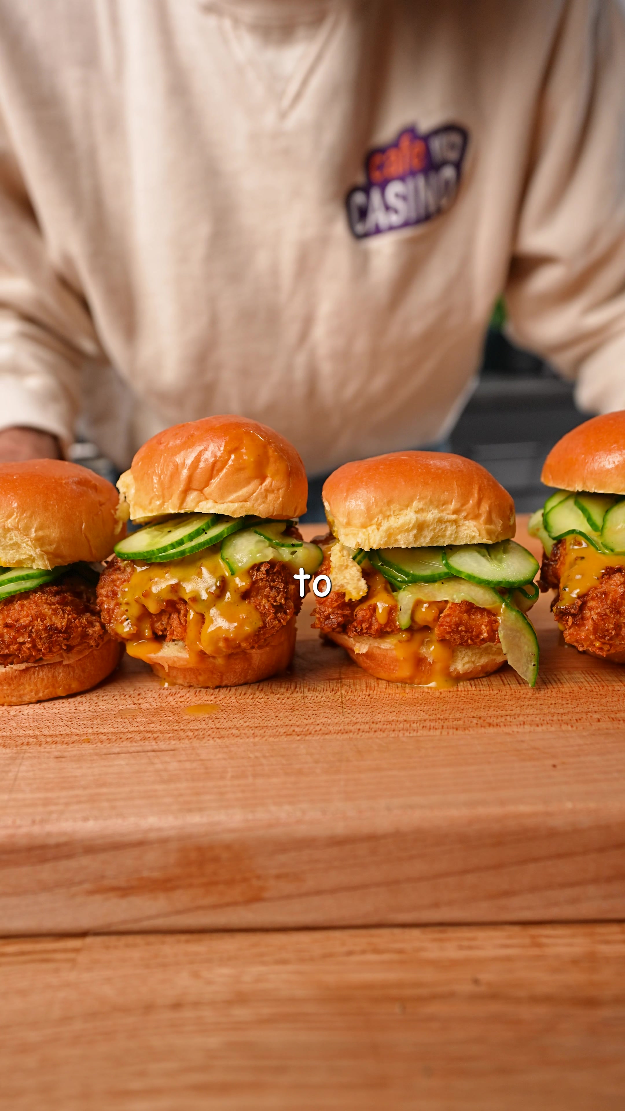Golden Fever Chicken Sliders by Donaldo Cook