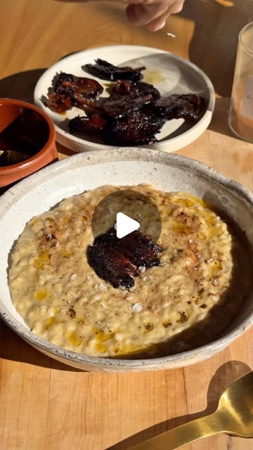 Brown Butter Sticky Date Rice Pudding by Holist