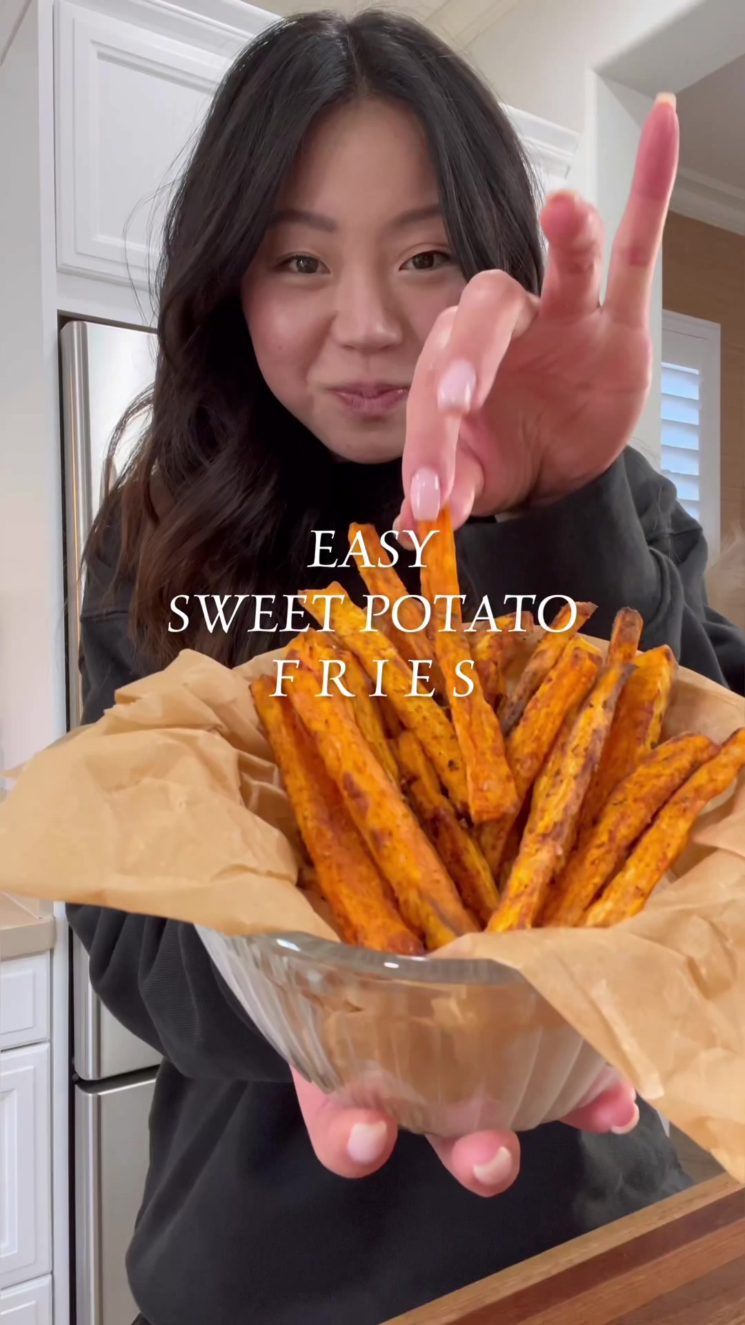 Baked Sweet Potato Fries by Clarissaskitchen