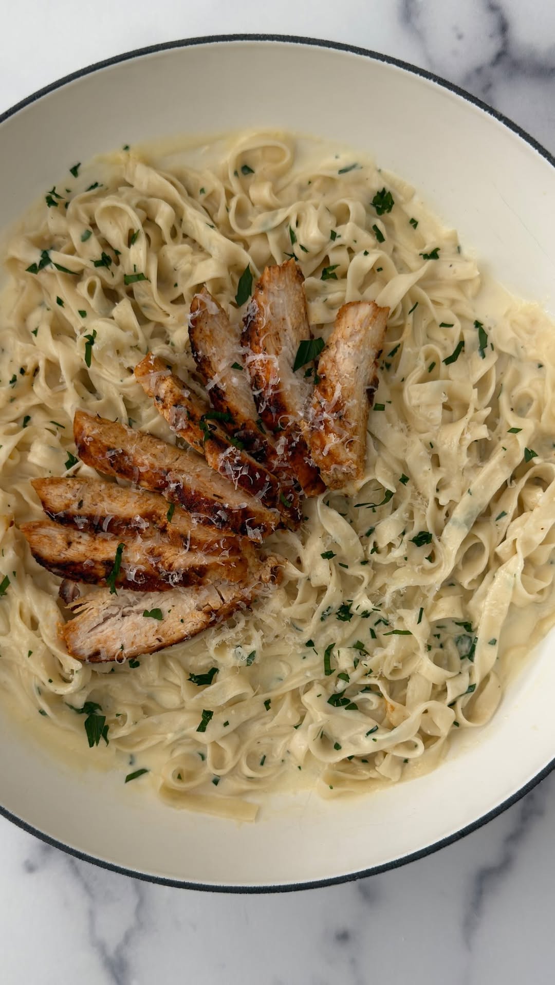 Blackened Chicken Alfredo by Italyinyourkitchen