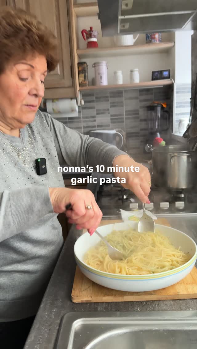 Nonna's 10-Minute Garlic Pasta by Sepps