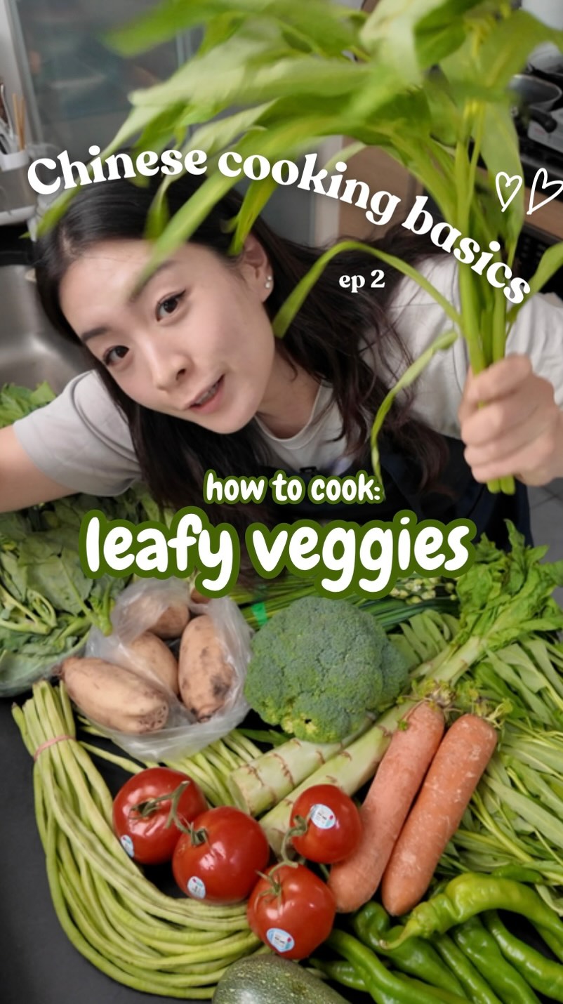 Perfect Stir-Fried Chinese Leafy Vegetables by Lillychilioil