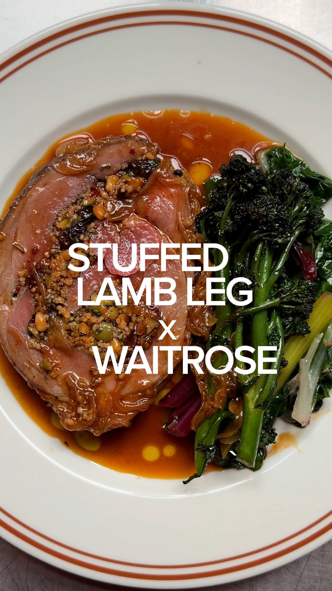 Stuffed Lamb Leg With Harissa by Ben Lippett