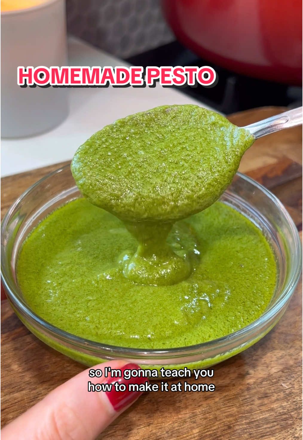Homemade Basil Pesto by Heresyourbite