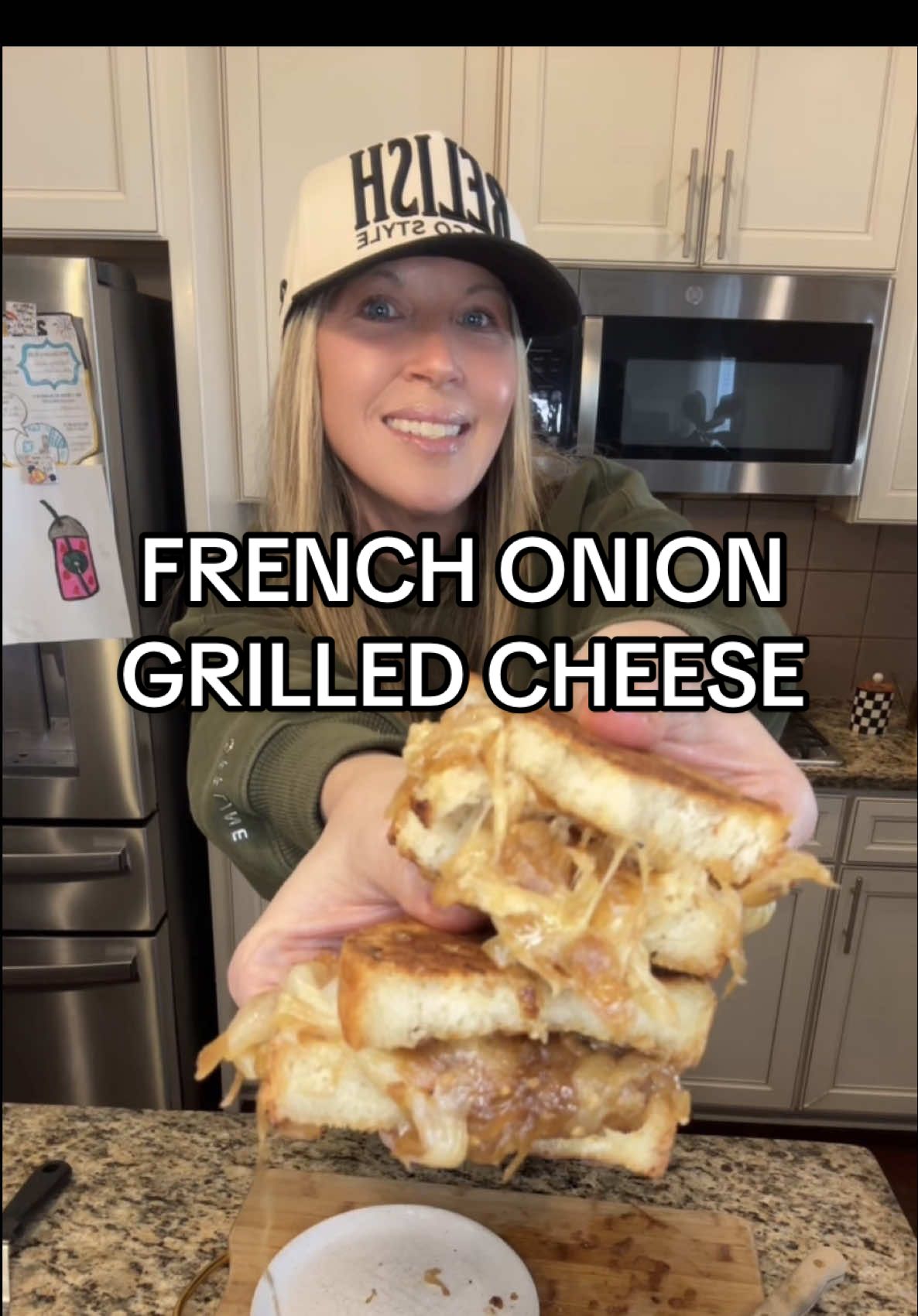 French Onion Grilled Cheese by Peacelovedough