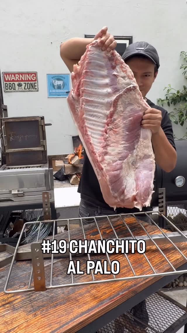 Traditional Peruvian Chanchito al Palo by Renzo Frias