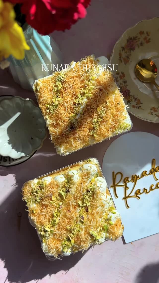 Kunafa Tiramisu by Mygourmetstory