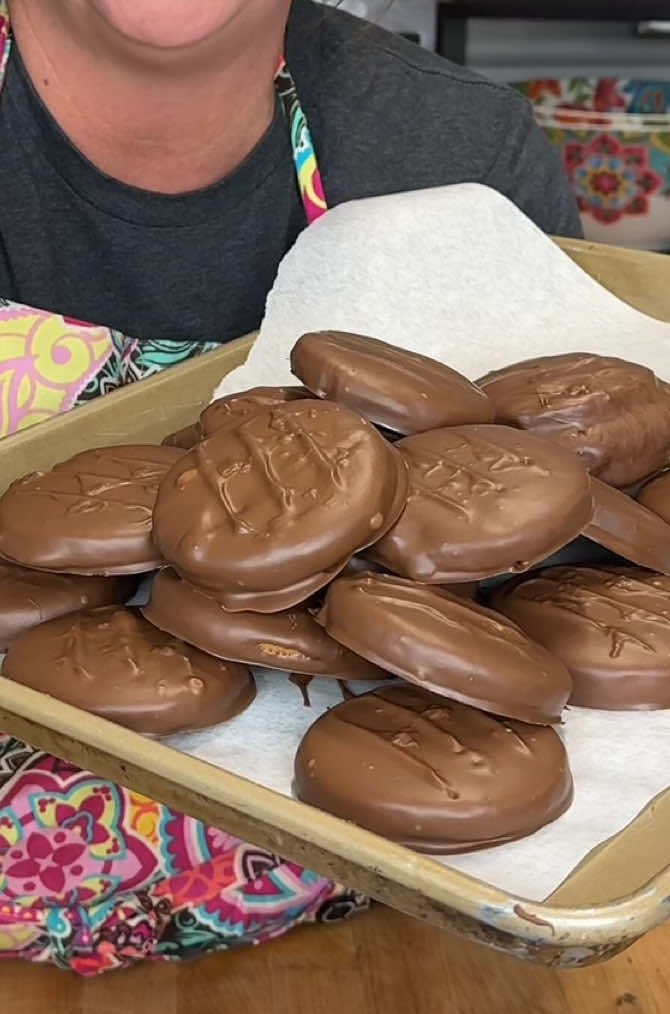 Chocolate Covered Graham Cracker Cookies by Savoryspoonnc