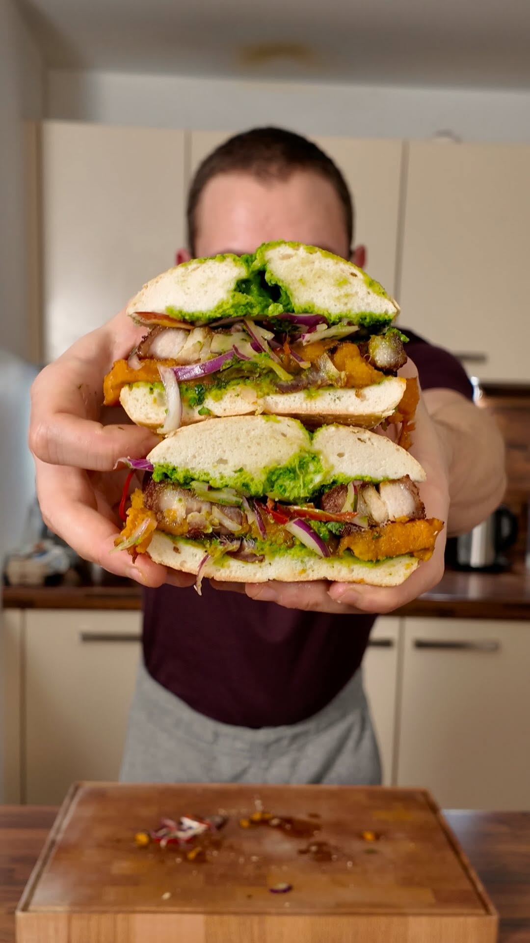 Pan con Chicharrón by Runandeatwithjack