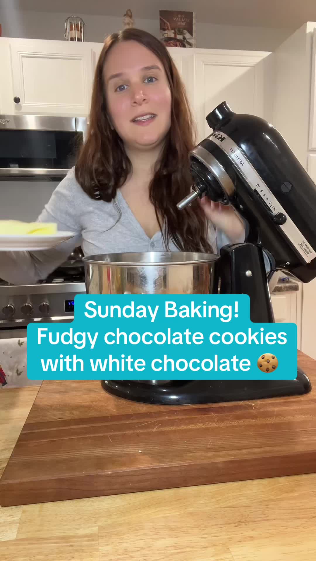 Fudgy White Chocolate Chip Cookies by Joannamiss2