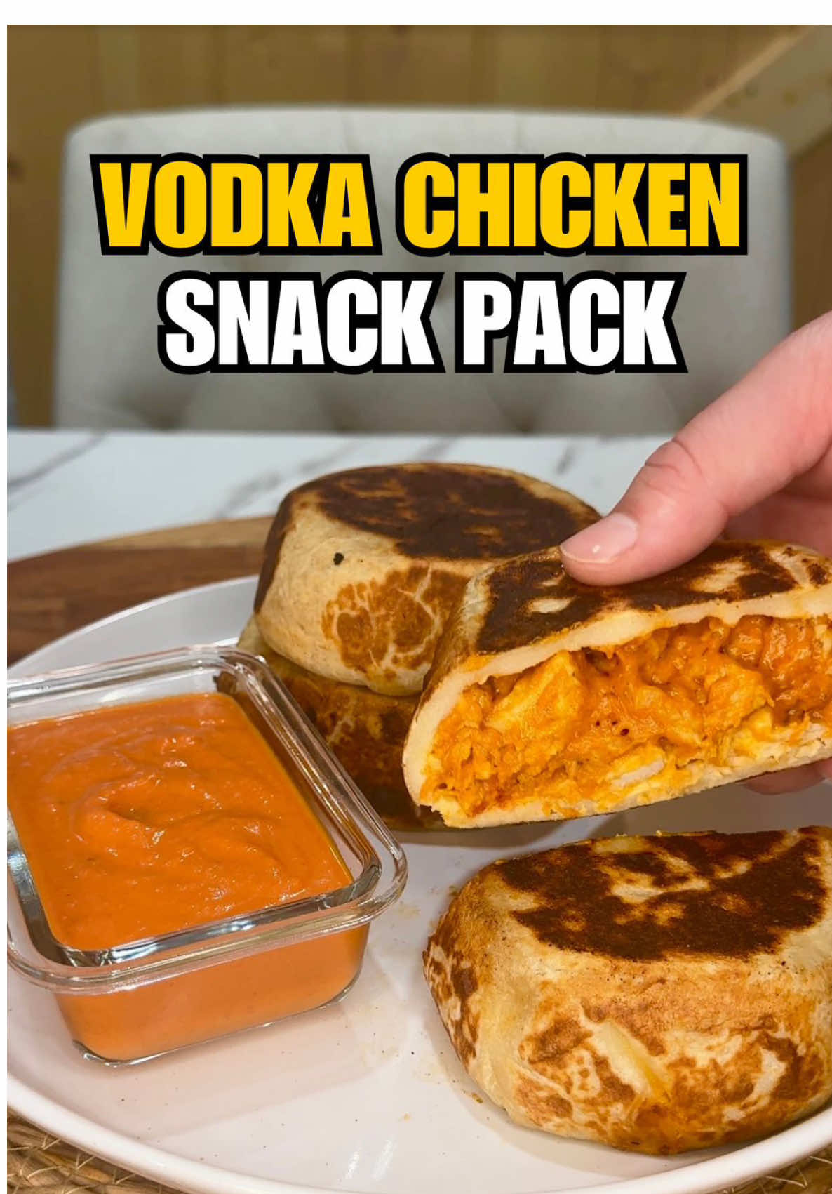 Vodka Chicken Snack Packs by Corneliuscooks