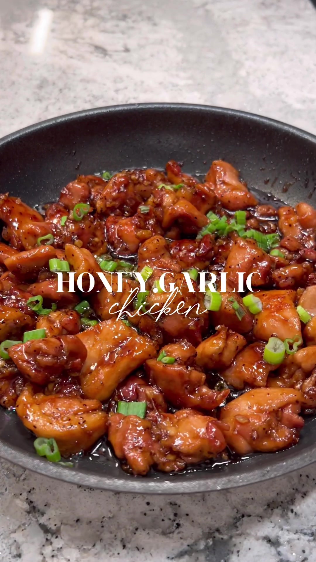 Honey Garlic Chicken Thighs by Britscookin