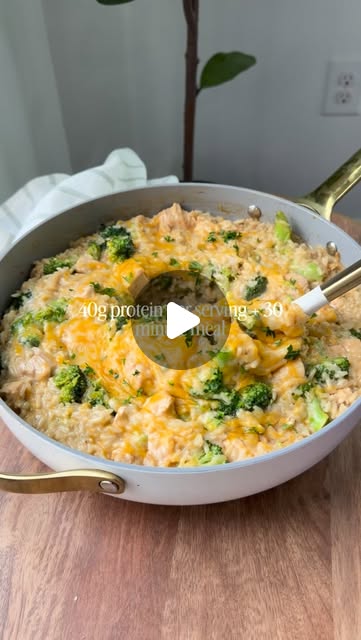 Cheesy Chicken Broccoli Rice Casserole by Maryswholelife