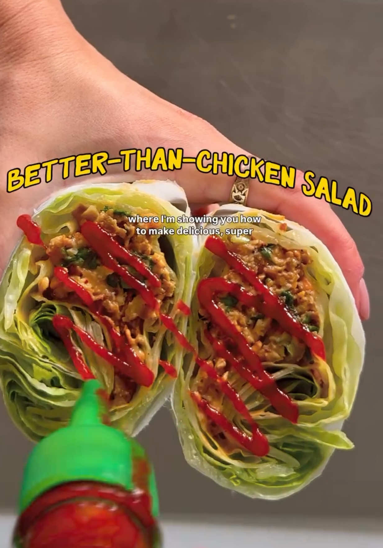 Bang Bang Peanut Crispy Tempeh Salad by Jeneatsplants