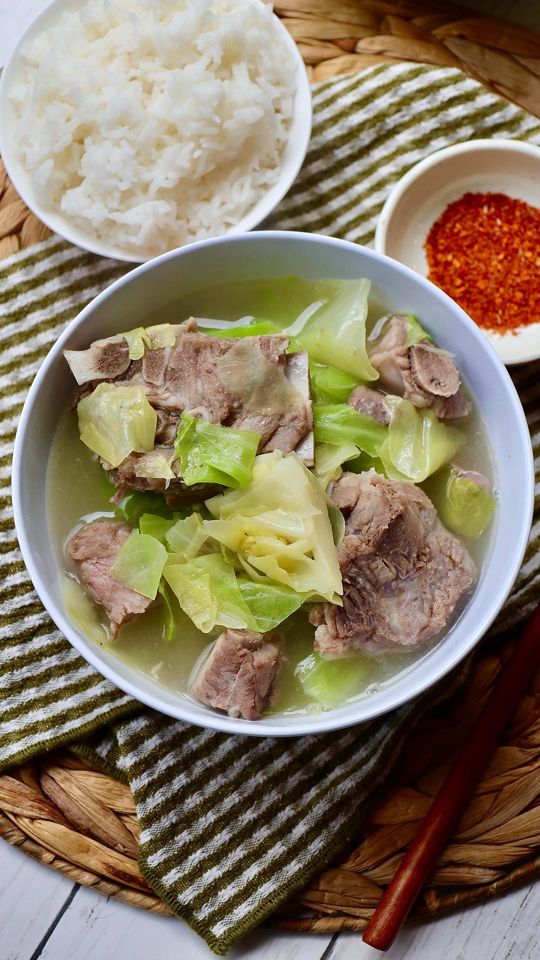 Hmong Pork and Cabbage Soup by Chercreations