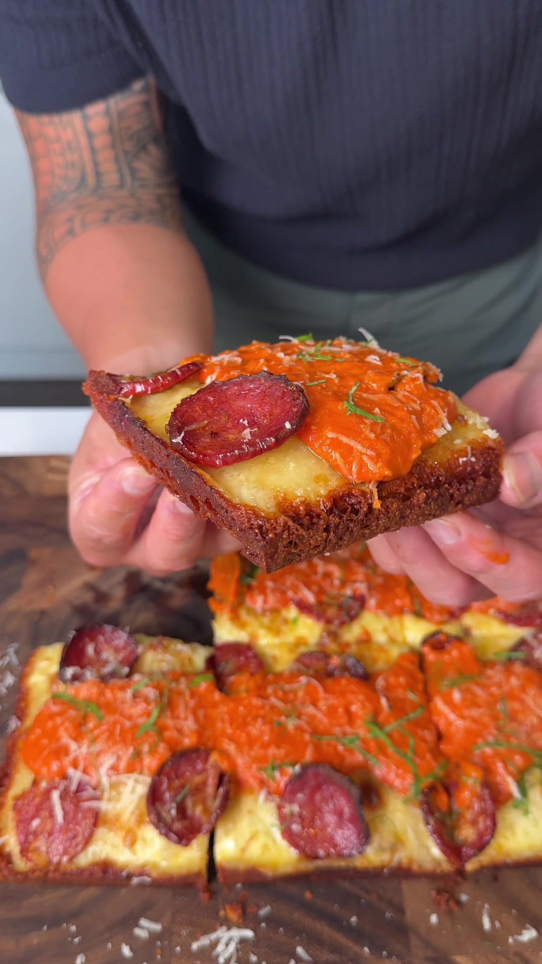 Vodka Detroit Pizza by Dansfoodforthought