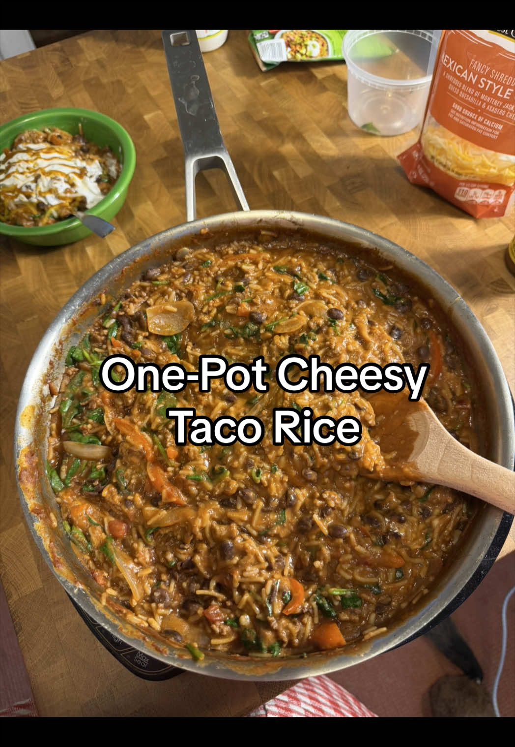 One-Pot Cheesy Taco Rice by Itsnormalfood