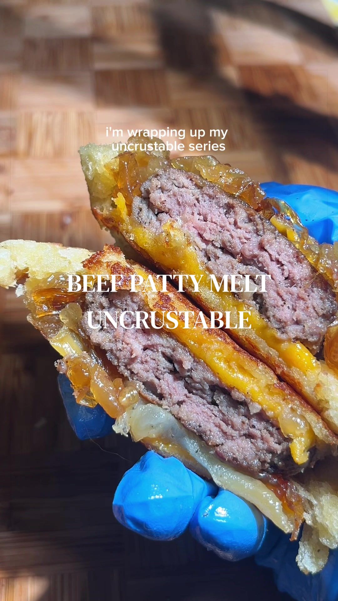 Beef Patty Melt Uncrustables by Highkeitasty