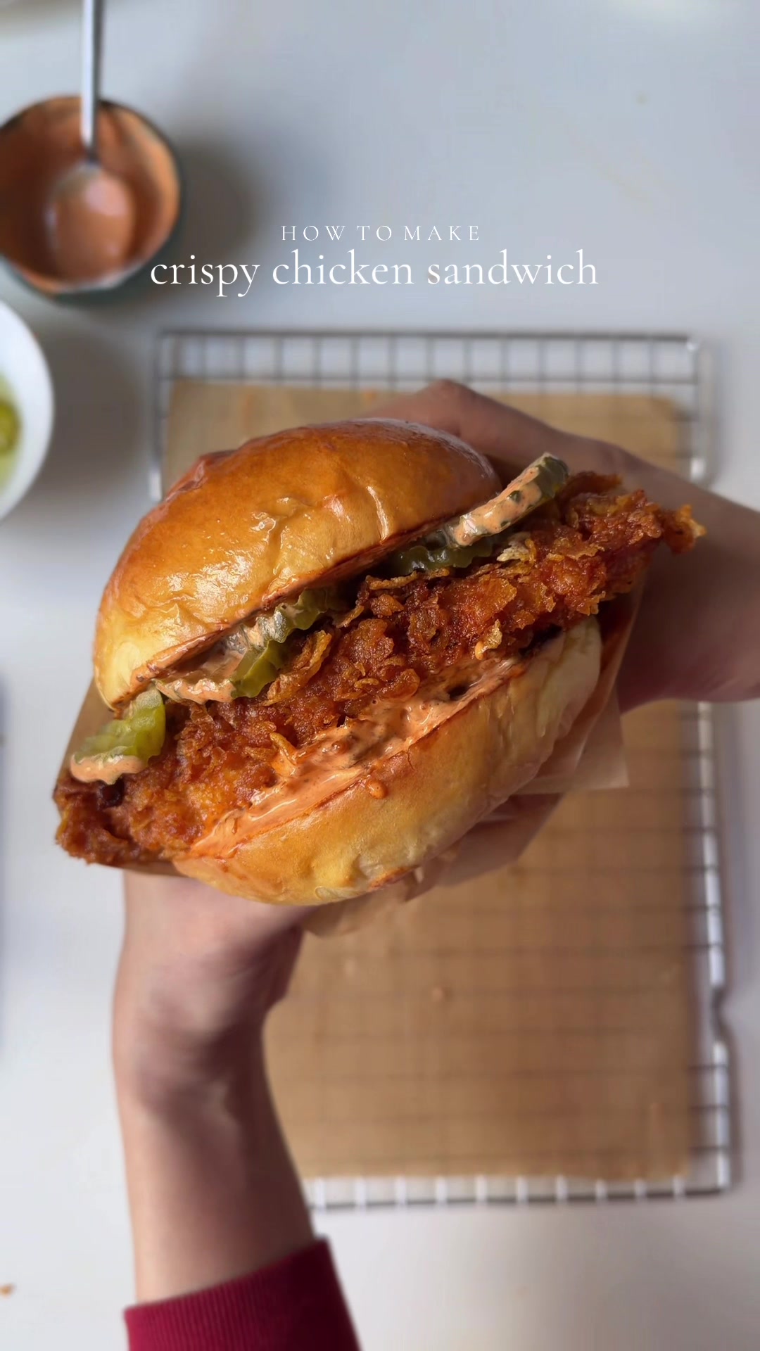 Crispy Chicken Sandwich by Iramsfoodstory