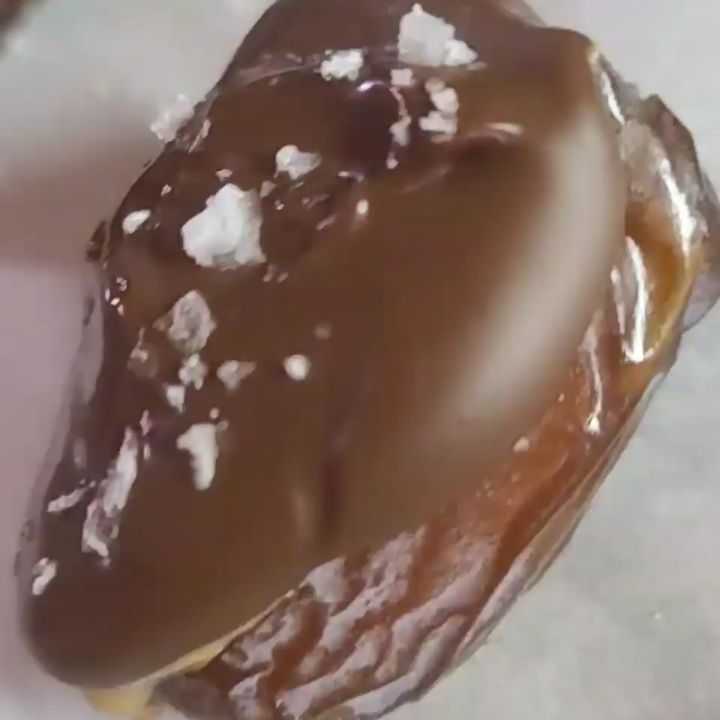 Chocolate-Covered Peanut Butter Stuffed Dates by Bri Cooks