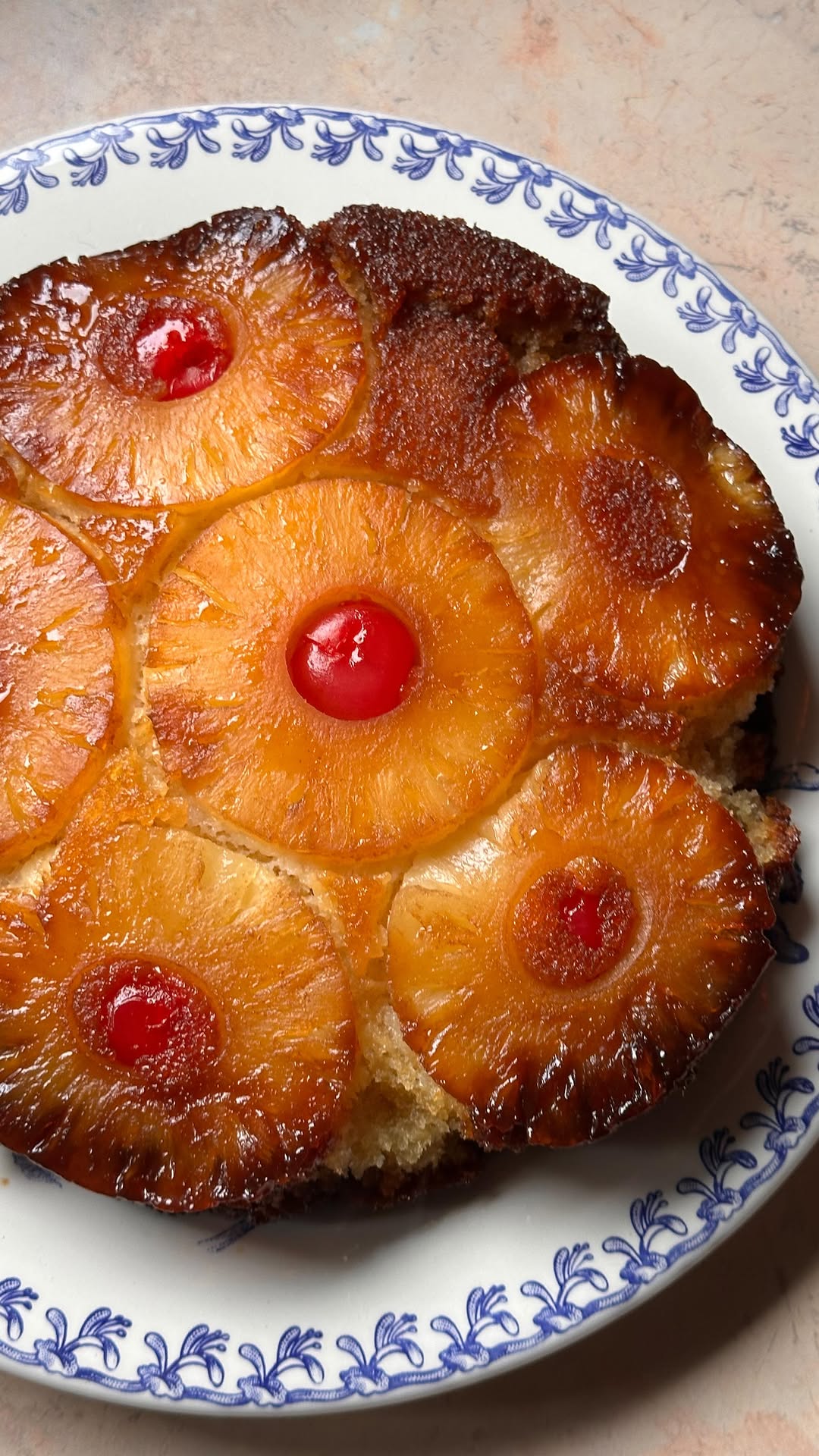Pineapple Upside Down Cake by Sophie Bakas