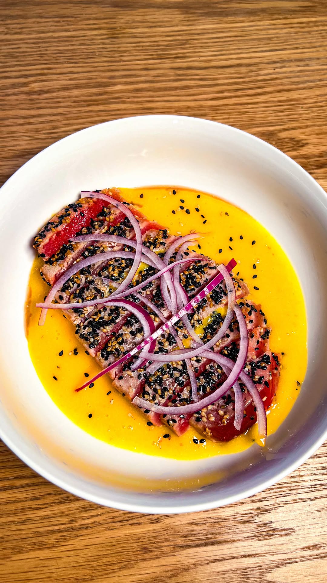 Tuna Medallion Habanero Mango Salsa by Carlosrogz