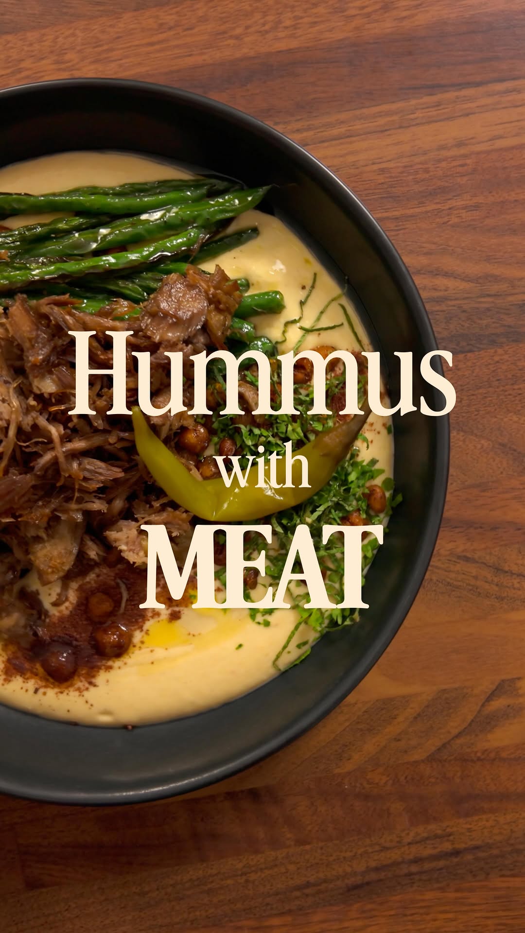 Hummus with Spiced Lamb and Vegetables by Runandeatwithjack