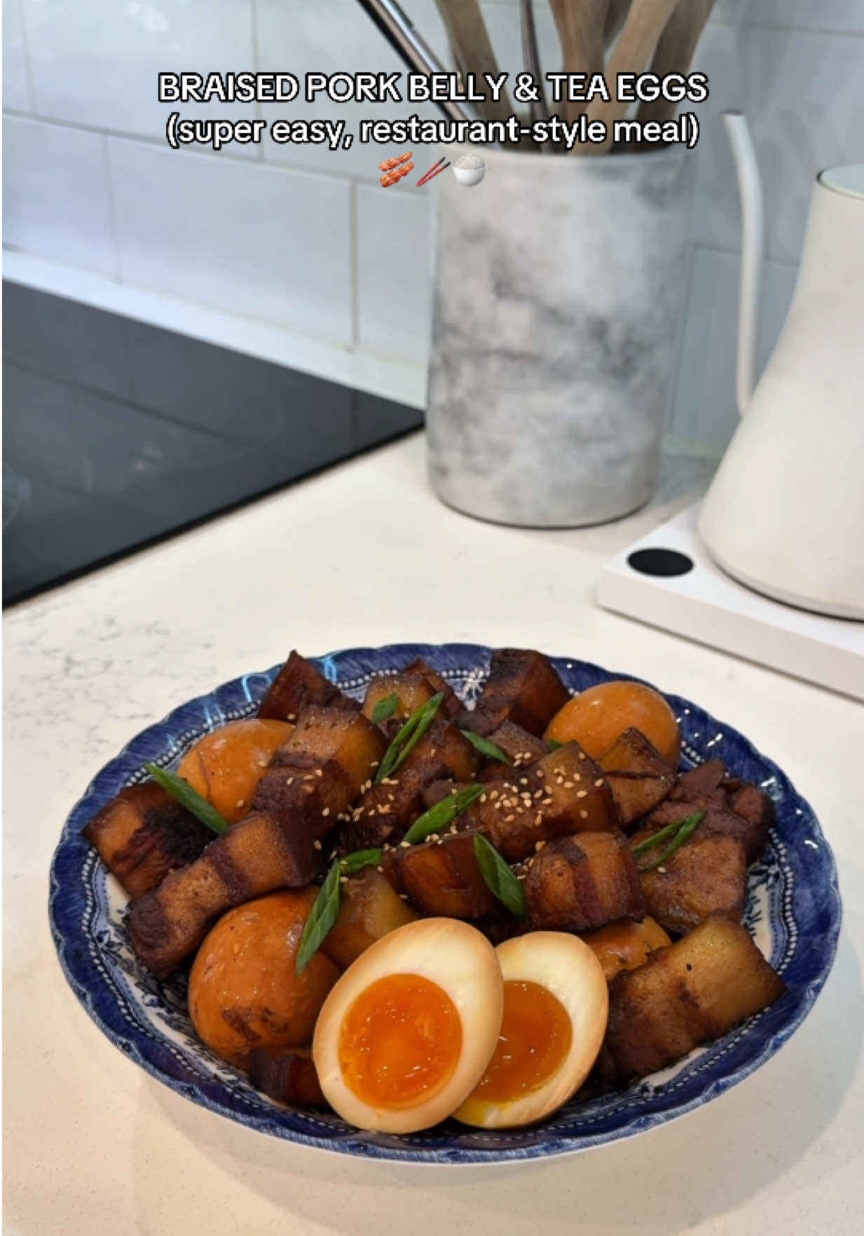 Braised Pork Belly with Tea Eggs by Elizabethwu
