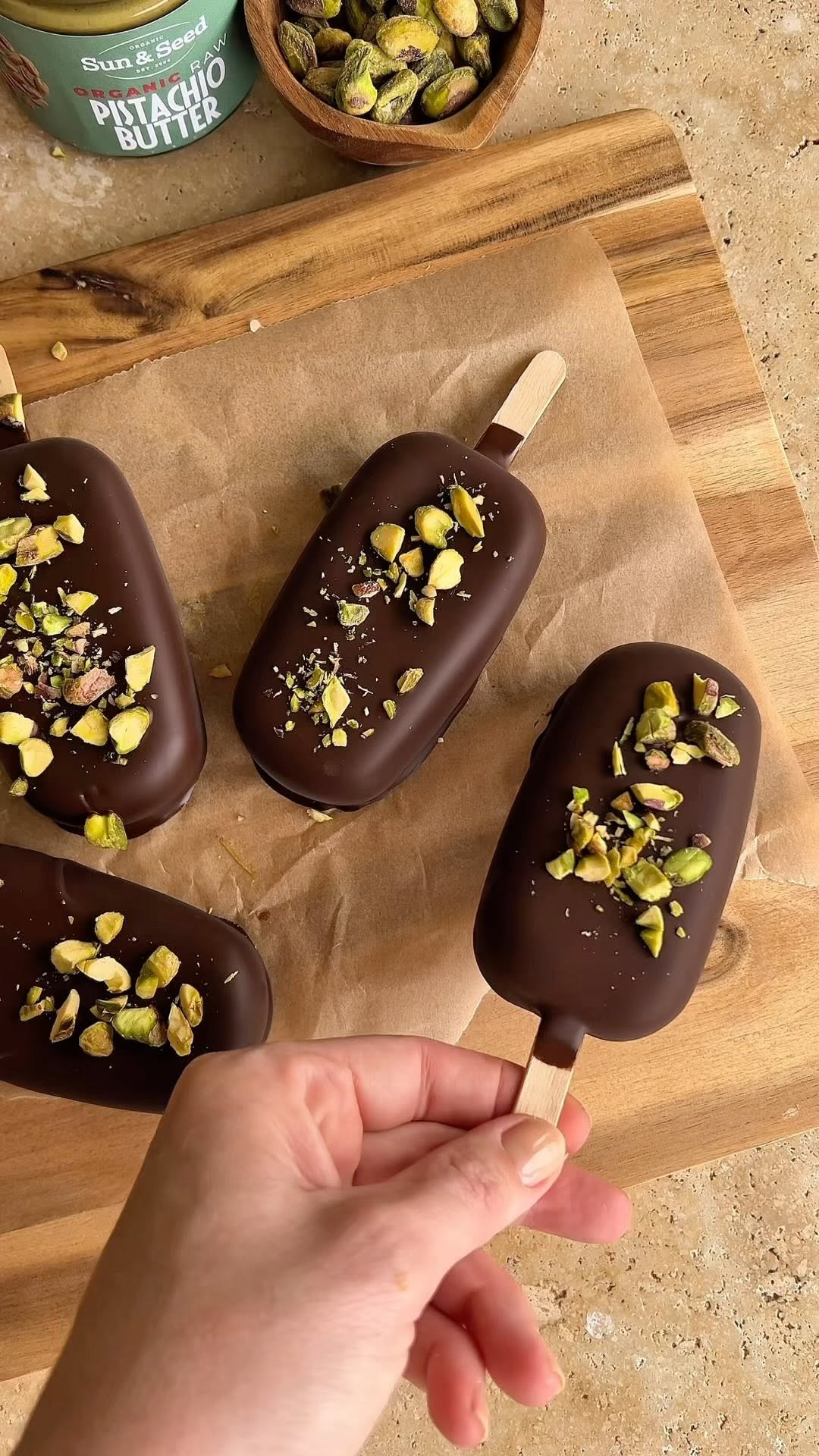 Dubai Pistachio Magnums by Welleasy