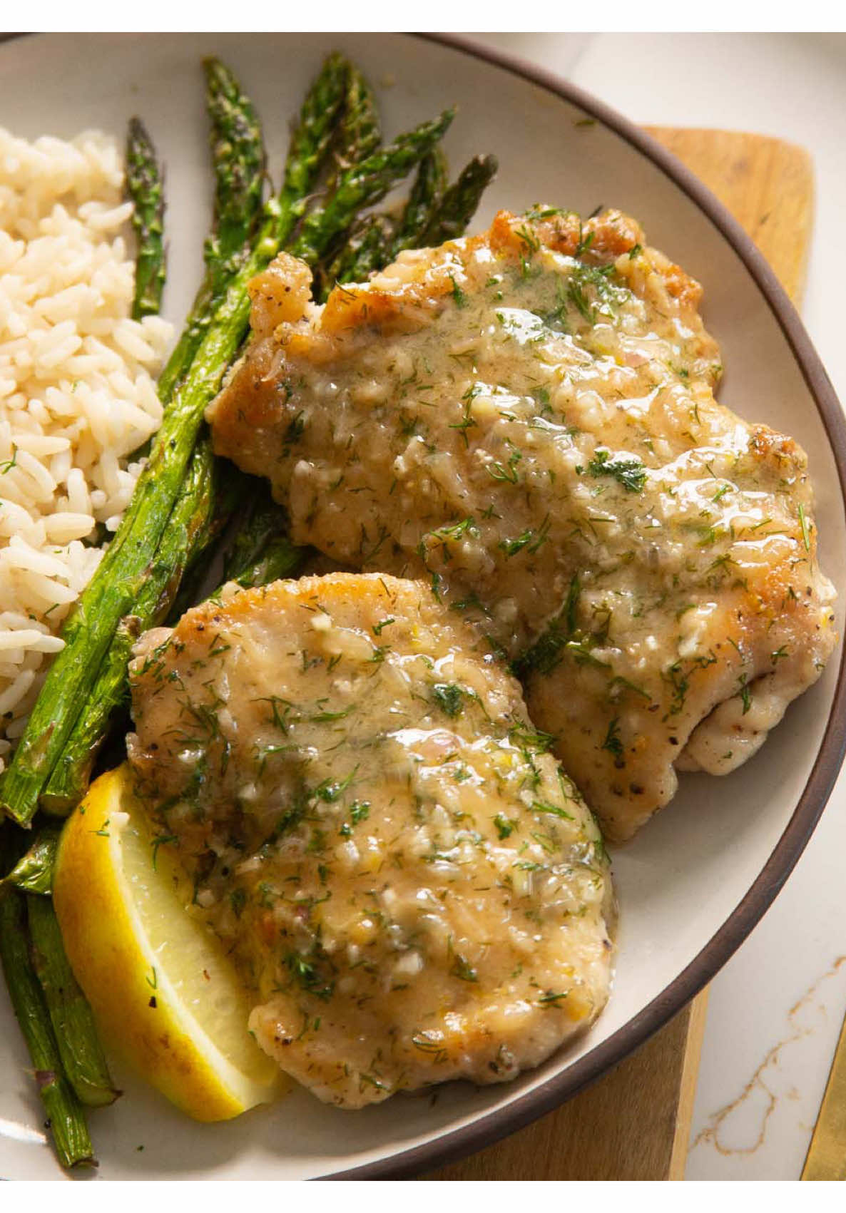 Lemon Dill Chicken Thighs by Dont Go Bacon My Heart