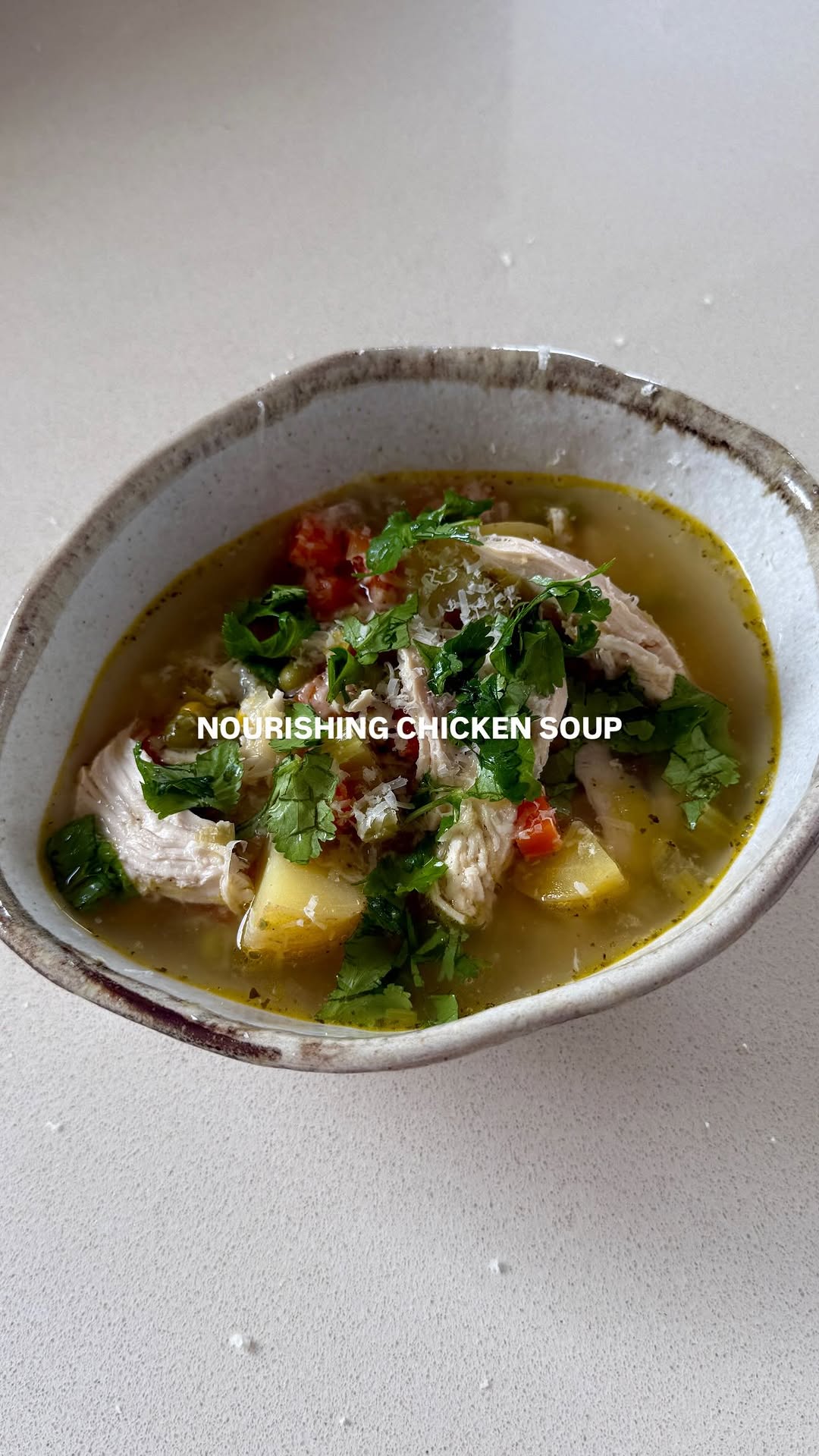 Nourishing Slow Cooked Chicken Soup by The Fit Feast