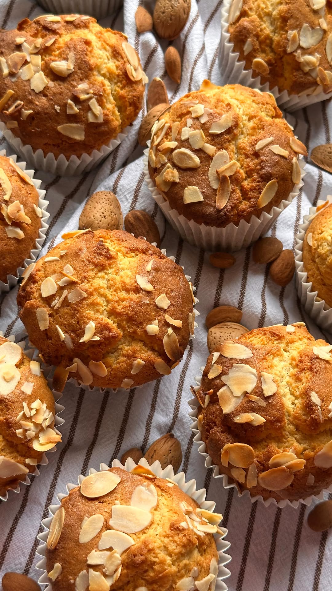 Orange Blossom Almond Muffins by Sophie Bakas