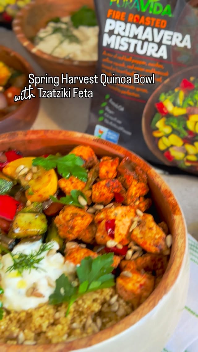 Spring Harvest Quinoa Bowl by Sandraseasycooking