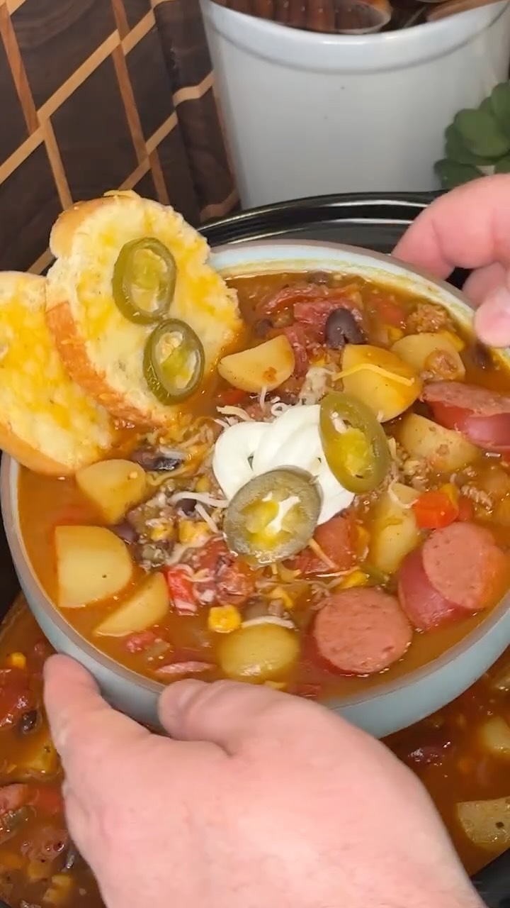 Crock Pot Cowboy Soup by Itsthatrecipeguy
