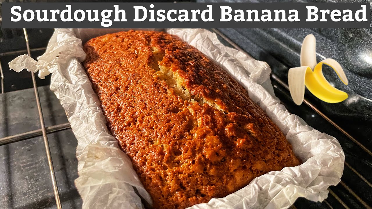 Sourdough Discard Banana Bread by Grant Bakes