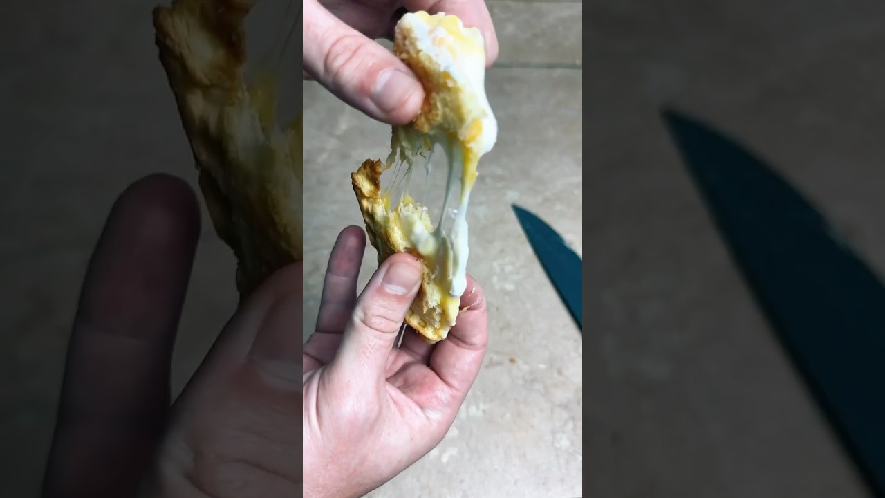Fried Uncrustable Grilled Cheese by Powerhouseplates