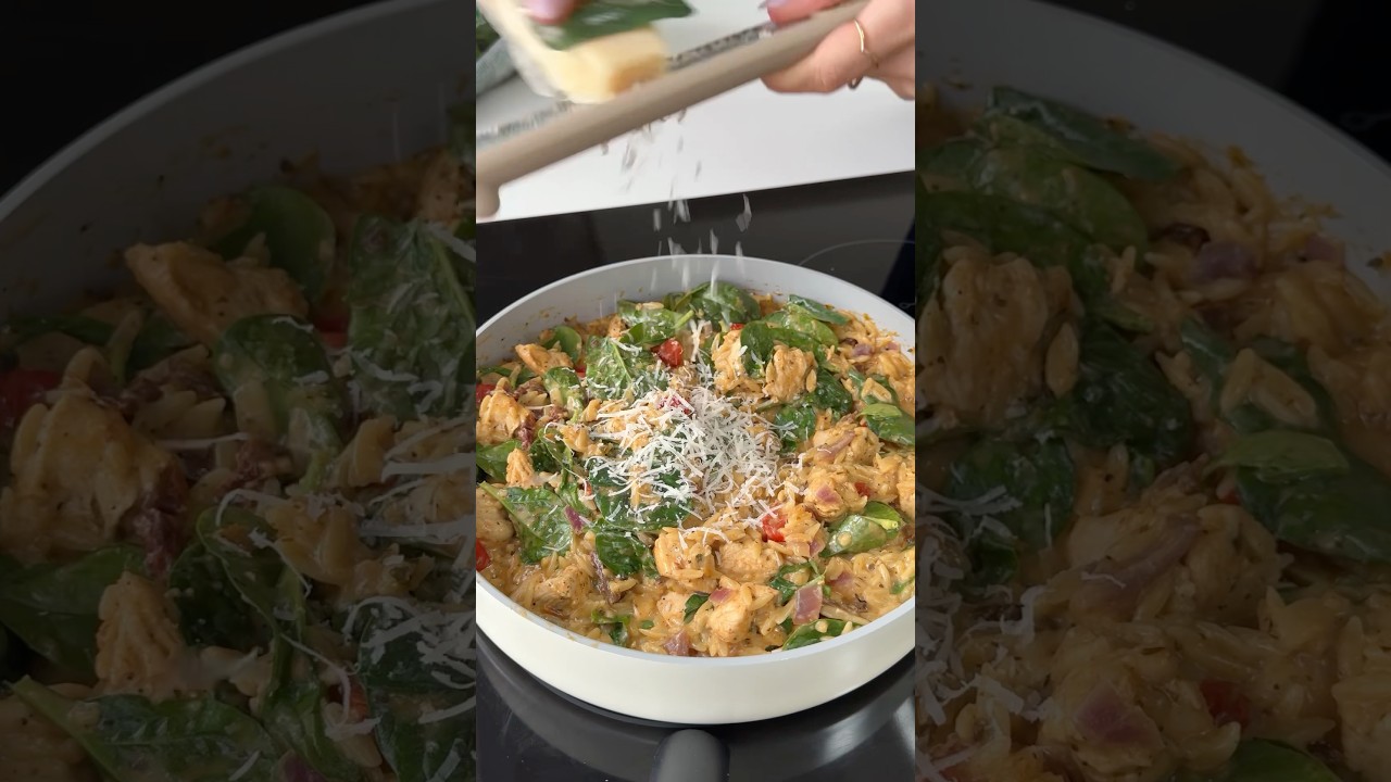 One-Pan Tuscan Chicken Orzo by Mirandabrady