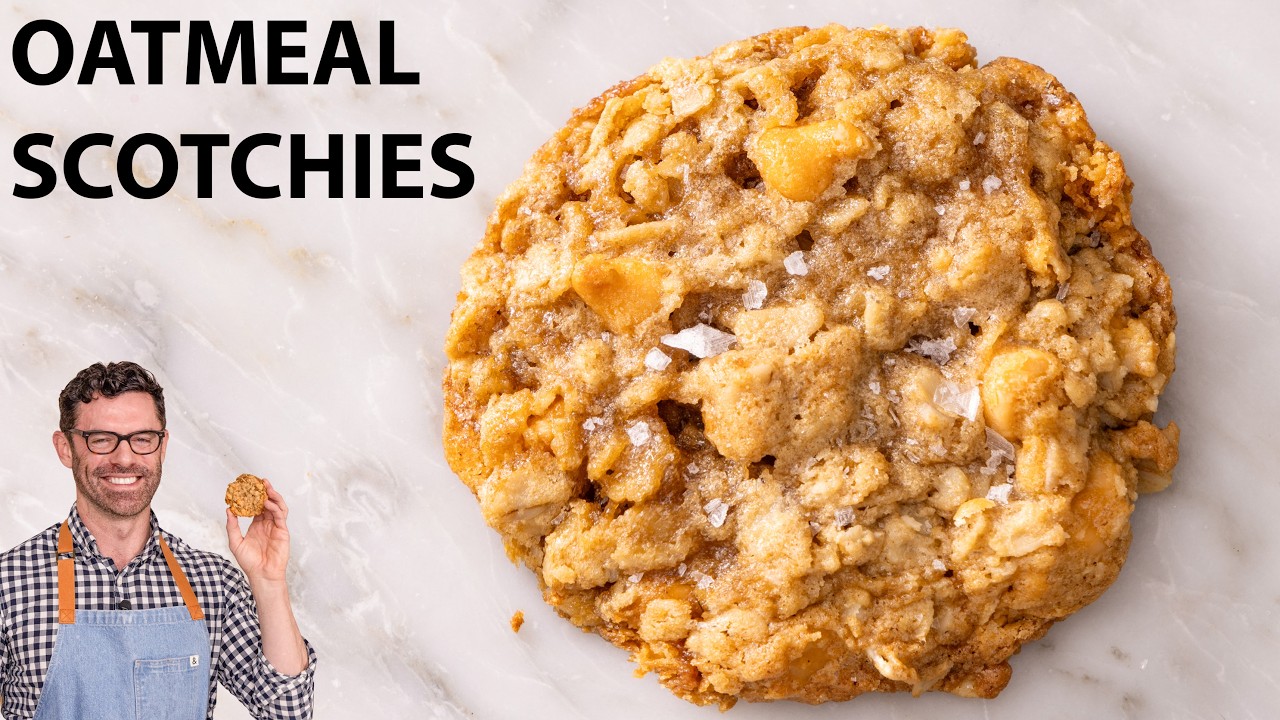 Classic Oatmeal Scotchies by Preppykitchen