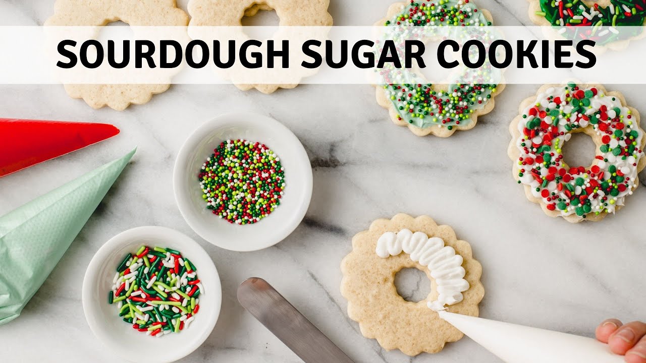 Sourdough Discard Cut Out Sugar Cookies by Littlespoonfarm