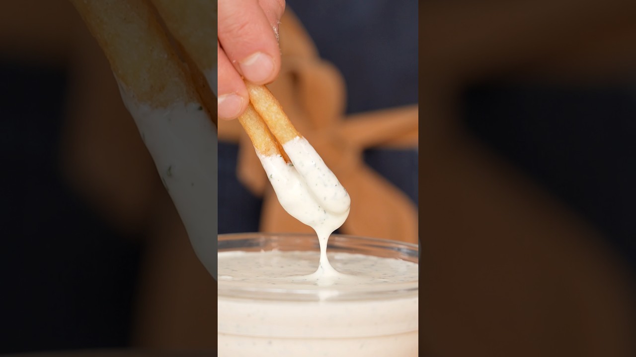 Homemade Ranch Dressing by Joshua Weissman Recipes